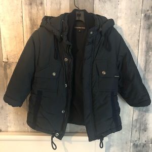 Calvin klein Jeans utility puffer jacker navy hood